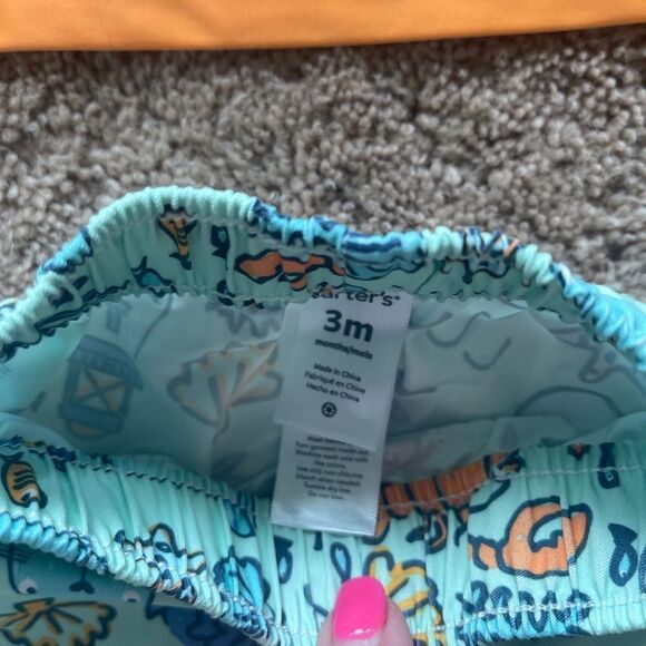 Baby Boys 3 months Swim Set - Picture 2 of 4